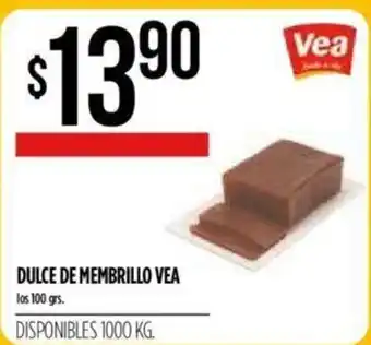 Supermercados Vea Vea Dulce De Membrillo 100grs. oferta
