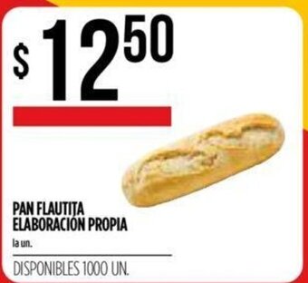 Supermercados Vea Pan Flautita Elaboración Propia oferta