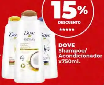 Supermayorista Vital DOVE Shampoo/ Acondicionador x 750ml oferta