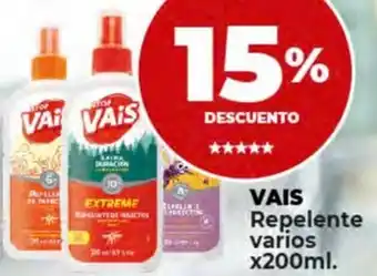 Supermayorista Vital VAIS Repelente varios x 200ml oferta