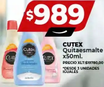 Supermayorista Vital CUTEX Quitaesmalte x 50ml oferta