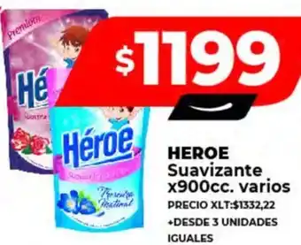 Supermayorista Vital HEROE Suavizante x 900cc oferta