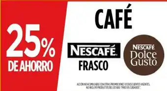 Supermercados Vea Nescafé Frasco / Nescafé Dolce Gusto Café oferta