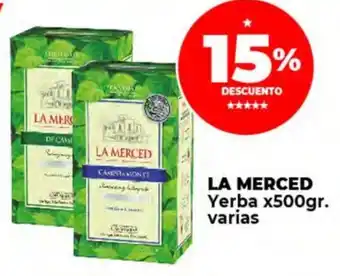 Supermayorista Vital LA MERCED Yerba x 500gr oferta
