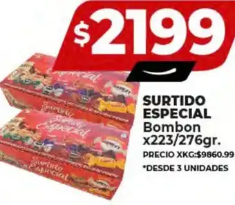 Supermayorista Vital SURTIDO ESPECIAL Bombon x223/276gr oferta