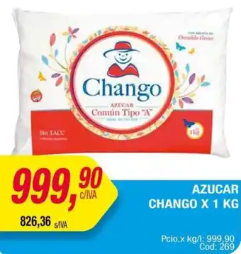 Maxiconsumo AZUCAR CHANGO X 1KG oferta