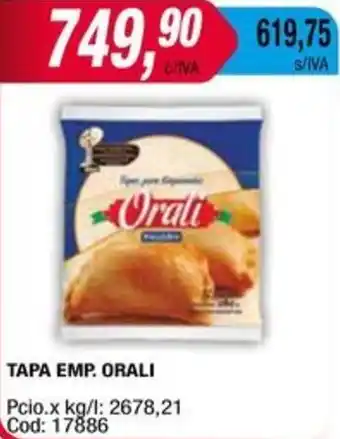 Maxiconsumo TAPA EMP. ORALI oferta