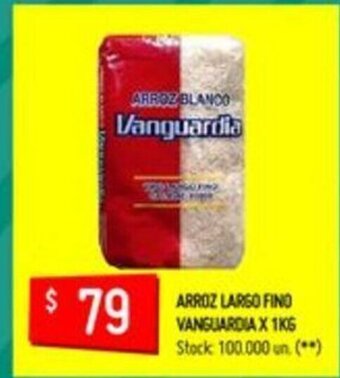 Changomas Vanguardia Arroz Largo Fino x 1kg oferta