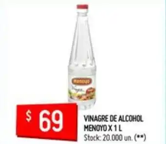 Changomas Menoyo Vinagre De Alcohol x 1L oferta
