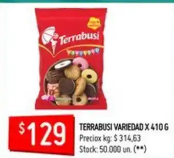 Changomas Terrabusi Variedad x 410g oferta