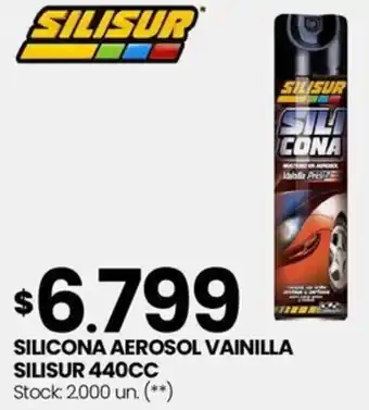 Changomas SILICONA AEROSOL VAINILLA SILISUR 440CC oferta