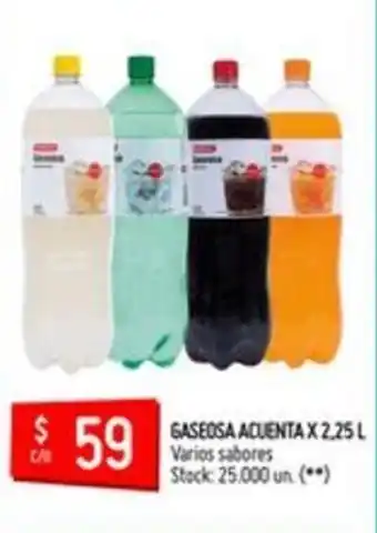 Changomas Acuenta Gaseosa x 2.25L oferta