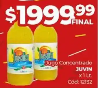 Diarco Jugo Concentrado JUVIN x 1lt oferta