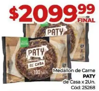 Diarco Medallon de Carne de Casa x 2Un oferta