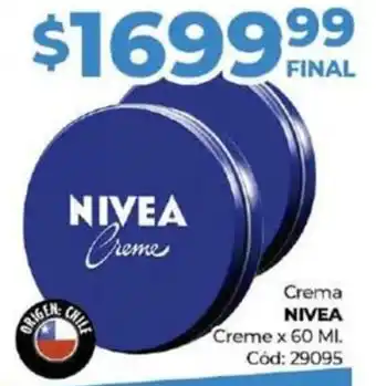 Diarco Crema NIVEA Creme x 60ml oferta