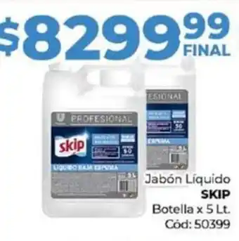 Diarco Jabón Líquido SKIP Botella x 5lt oferta