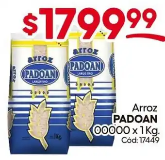 Diarco Arroz PADOAN 00000 x 1kg oferta