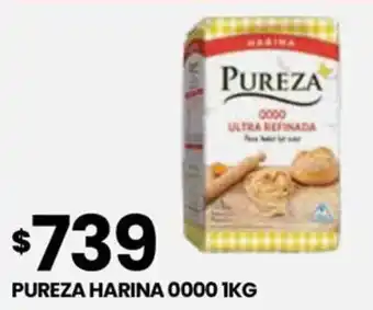 Punto Mayorista PUREZA HARINA 0000 1KG oferta