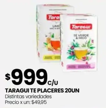 Punto Mayorista TARAGUI TE PLACERES 20UN oferta