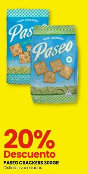 Punto Mayorista PASEO CRACKERS 300GR oferta