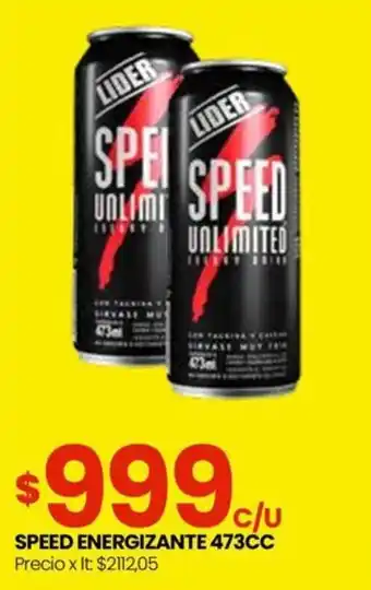 Punto Mayorista SPEED ENERGIZANTE 473CC oferta