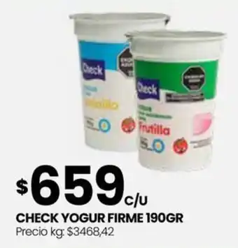 Punto Mayorista CHECK YOGUR FIRME 190GR oferta