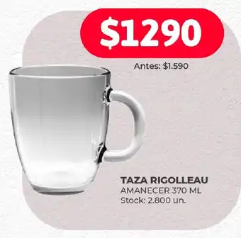 Supermercados Tadicor TAZA RIGOLLEAU AMANECER 370 ML oferta