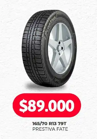 Supermercados Tadicor 165/70 R13 79T PRESTIVA FATE oferta