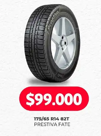 Supermercados Tadicor 175/65 R14 82T PRESTIVA FATE oferta