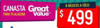 Changomas Great Value Canasta Para Tu Alacena oferta