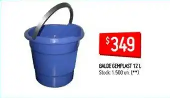 Balde Gemplast 12 L