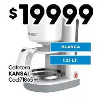 Diarco Cafetera KANSAI 1.25 lt. oferta