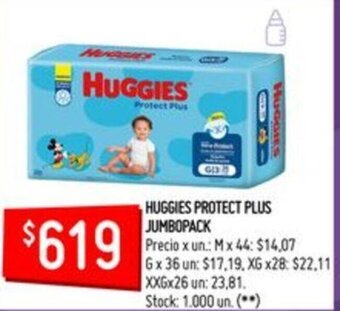 Changomas Huggies Protect Plus Jumbopack oferta