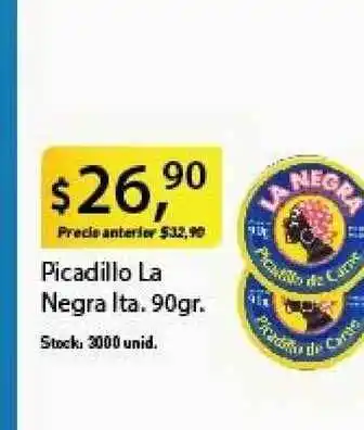 Supermercados Damesco La Negra Picadillo lta. 90gr. oferta
