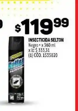 Makro Selton Insecticida Negro x 360ml oferta