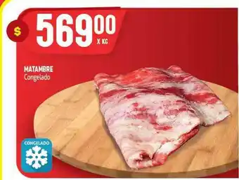 Makro Matambre Congelado x kg oferta