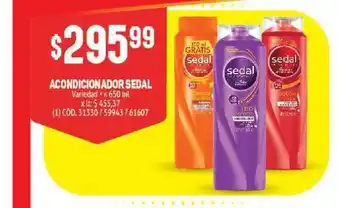 Makro Sedal Acondicionador Variedad x 650ml oferta