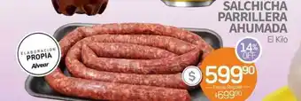 Alvear Salchicha Parrillera Ahumada El Kilo oferta