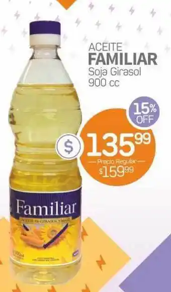 Alvear Familiar Aceite Soja Girasol 900cc oferta