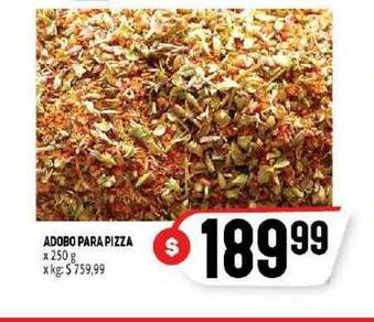 Makro Adobo Para Pizza x 250g oferta