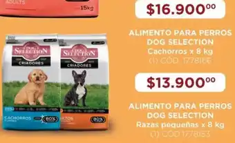 Makro ALIMENTO PARA PERROS DOG SELECTION Cachorros x 8kg oferta