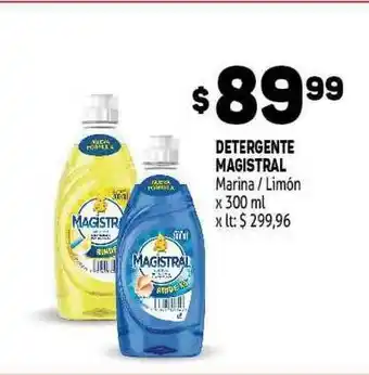 Makro Magistral Detergente Marina / Limón x 300ml oferta