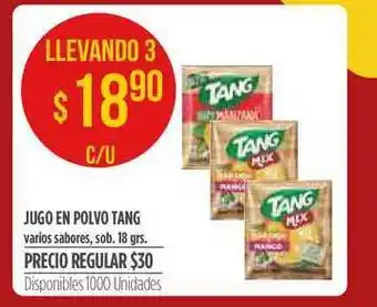 Supermercados Vea Jugo En Polvo Tang Varios Sabores 18grs oferta