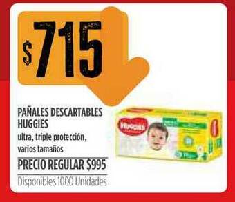 Supermercados Vea Pañales Descartables Huggies oferta