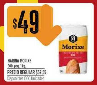 Supermercados Vea Harina Morixe 1kg oferta