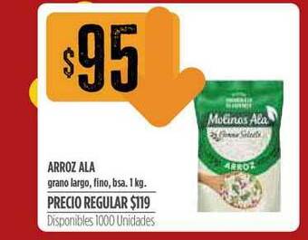 Supermercados Vea Arroz Ala 1kg oferta