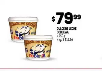 Makro Dulce De Leche Doble AA x 250g oferta