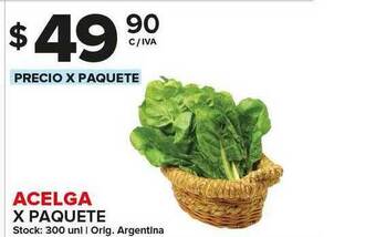 Carrefour Maxi Acelga oferta