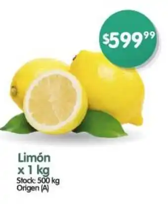 Supermercados Buenos Días Limón x 1 kg oferta
