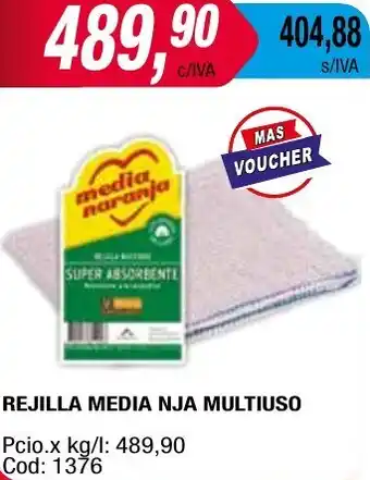 Maxiconsumo REJILLA MEDIA NJA MULTIUSO oferta